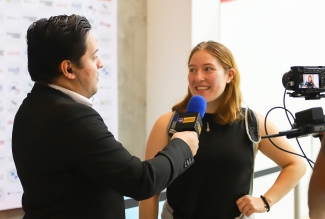 Maria Tovar (COL) post-game interview