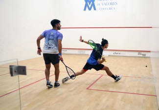 Men's final: Josue Enriquez (GUA) - Jeremias Azaña (ARG)